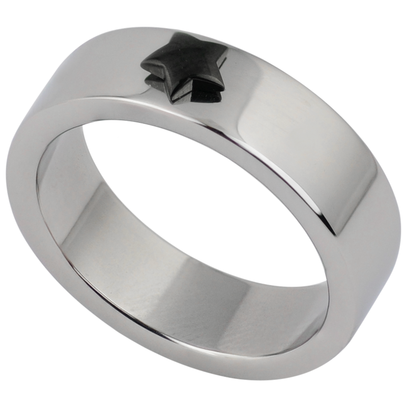 Surgical Steel Ring with 1 Microdermal Hole Anelli