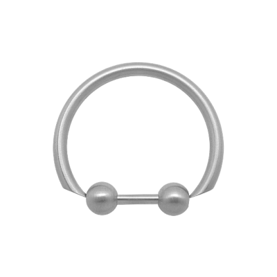 Surgical Steel Barred Ball Bracelet Bracciali