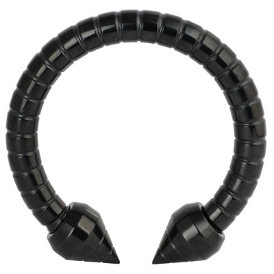 Black Flexure Bracelet Bracciali