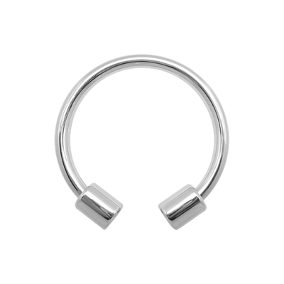 Surgical Steel Double Tube Bracelet Bracciali