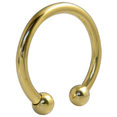 Gold PVD Megacuff Bracelet Bracciali