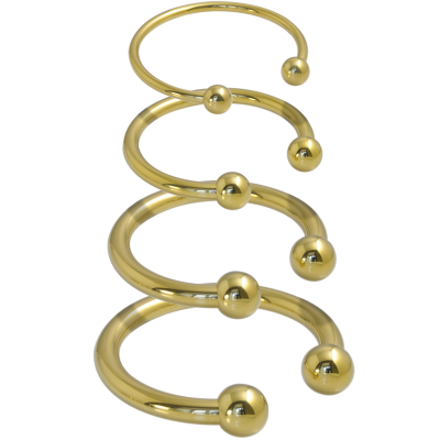 Gold PVD Megacuff Bracelet Bracciali