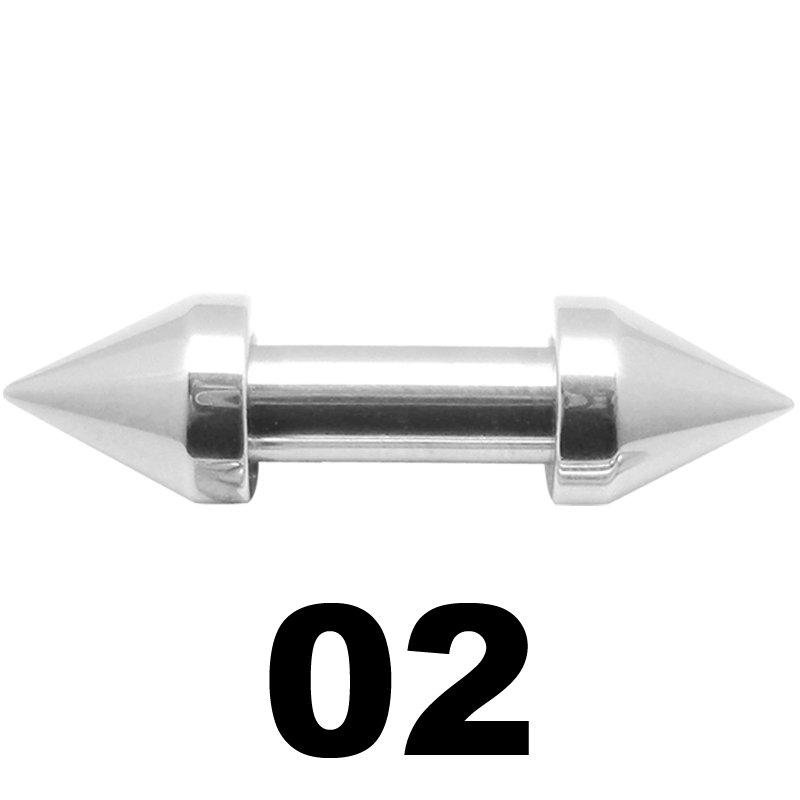 Double Spike Mod Barbell Orecchio