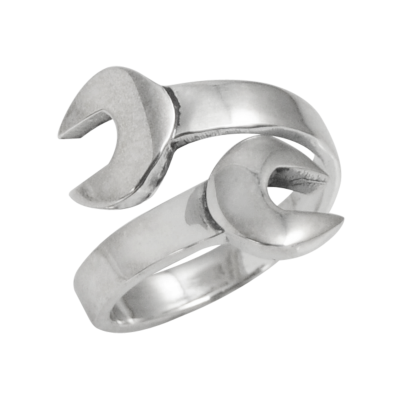 Wrench Silver Ring Rings