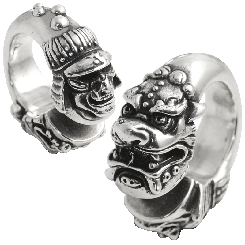 Keyhole Silver Weights Orecchio