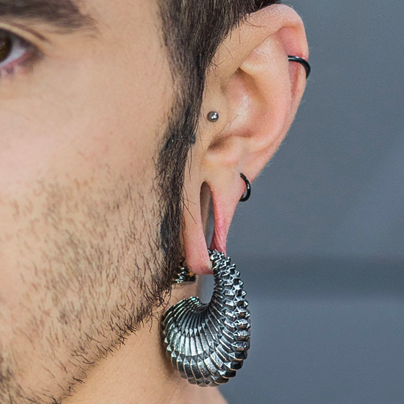 Silver Pango Ear Weights (price for pair) Orecchio