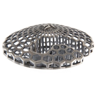 Silver Swastika Honeycomb Ear Weights (price for pair) Orecchio
