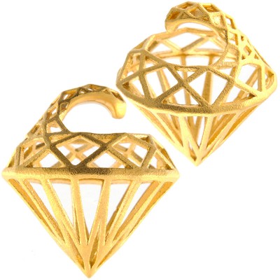 Silver Gold Plated Diamond Ear Weights (price for pair) Orecchio
