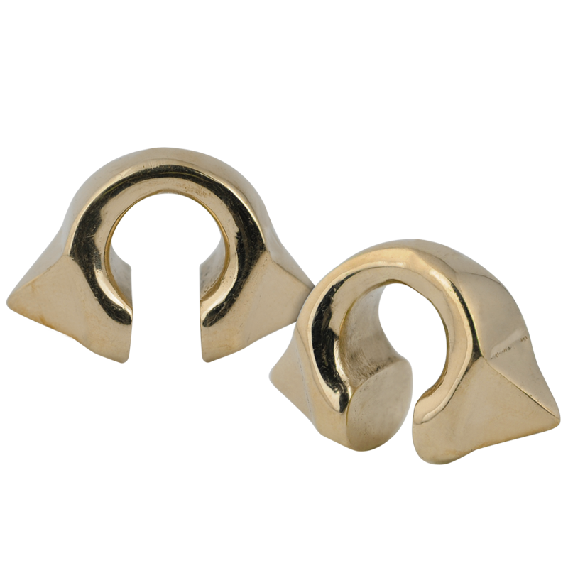 Rose Brass Pyramid Weights (Price for Pair) Orecchio