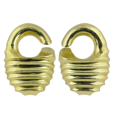 Yellow Brass Chrysalis Weights (Price for Pair) Orecchio