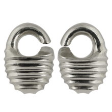 White Brass Chrysalis Weights (Price for Pair)