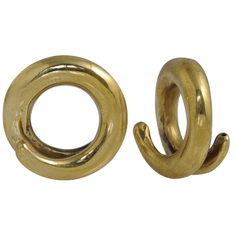 Brass Ethnic Weight Earrings (price for pair) Orecchio