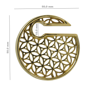 Brass Ethnic Weight Earrings (price for pair) Orecchio