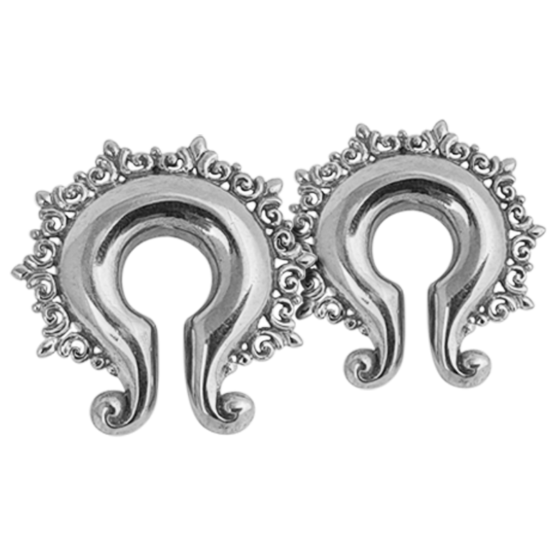 Kala Ear Weights - White Bronze (Price for Pair) Orecchio
