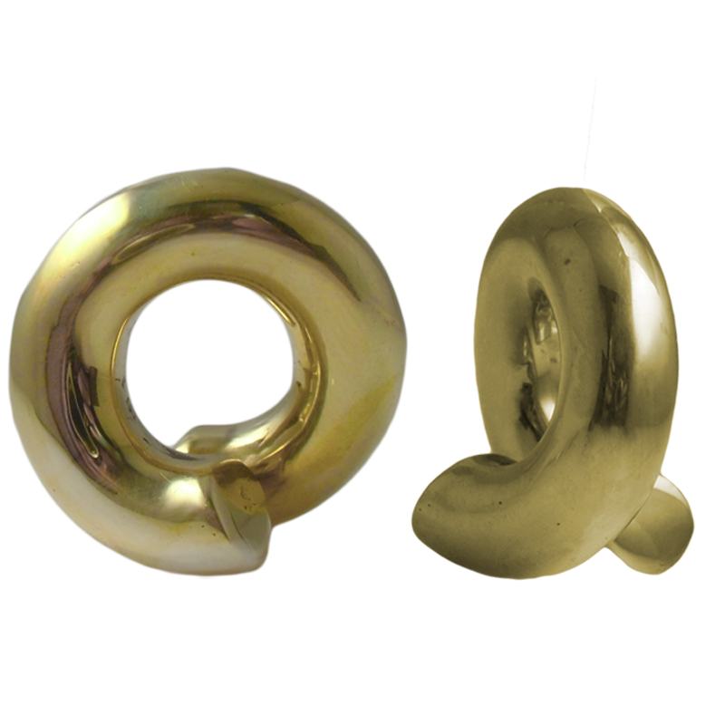 Brass Ethnic Weight Earrings (price for pair) Orecchio