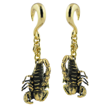 Brass Scorpion Weight Pendant (Price for Pair)