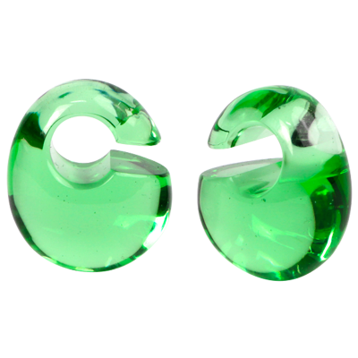 Small Solid Kettlebells Gorilla Glass® Ear Weights Orecchio