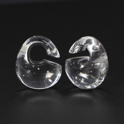 Small Solid Kettlebells Gorilla Glass® Ear Weights Orecchio