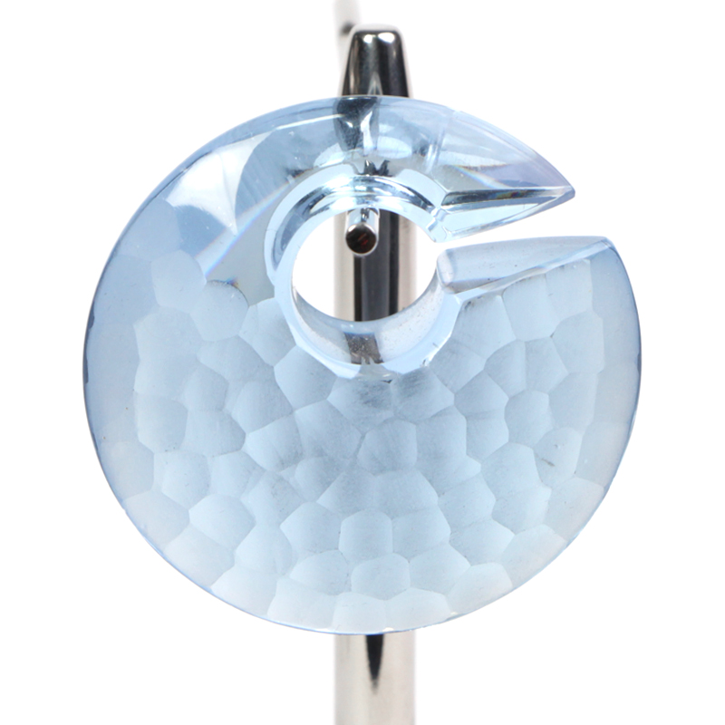 Small Solid Martele Eclipse Gorilla Glass® Ear Weights Orecchio