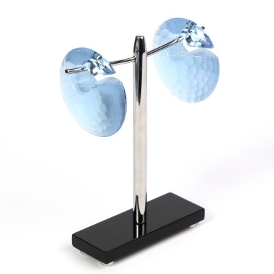 Small Solid Martele Eclipse Gorilla Glass® Ear Weights Orecchio