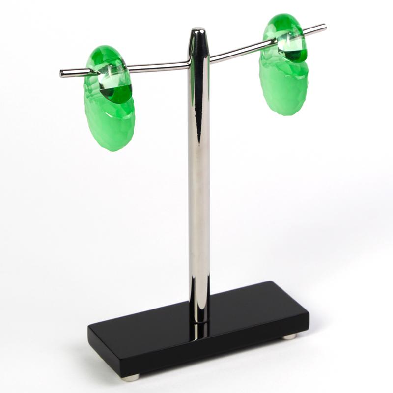 Small Solid Martele Ovoids Gorilla Glass® Ear Weights Orecchio