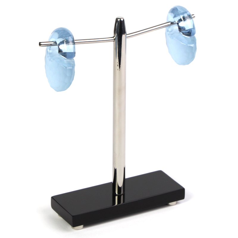 Small Solid Martele Ovoids Gorilla Glass® Ear Weights Orecchio