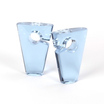 Large Solid Rhomboids Gorilla Glass® Ear Weights Orecchio