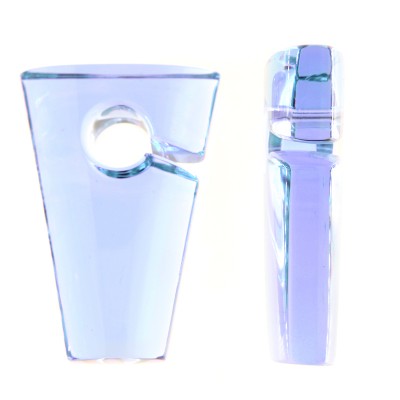 Large Solid Rhomboids Gorilla Glass® Ear Weights Orecchio