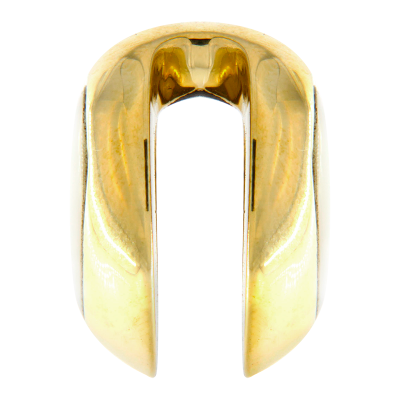 Brass Ear Weights with Lizardite (Norwegian Jade) Tear Drop (price for pair) Orecchio