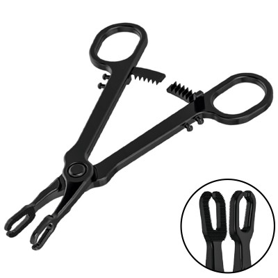 Eo Sterilized Oval Open Piercing Clamp Pinze, strumenti e aghi