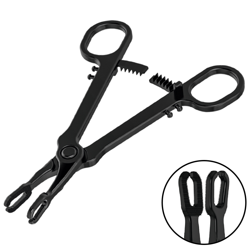 Eo Sterilized Oval Open Piercing Clamp Pinze, strumenti e aghi
