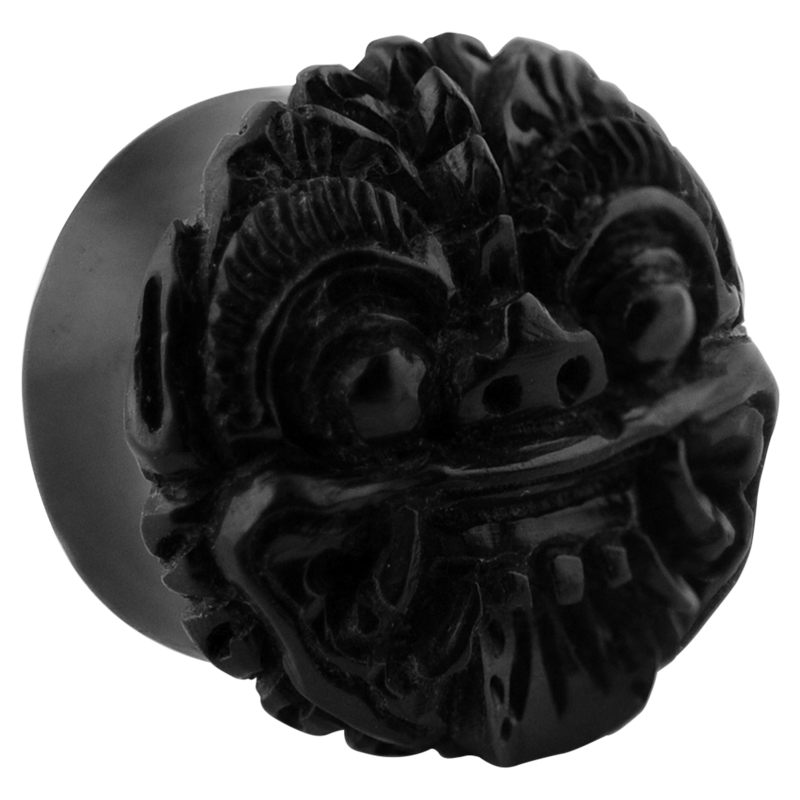 Black Ebony Barong Plug (Price for Pair) Orecchio