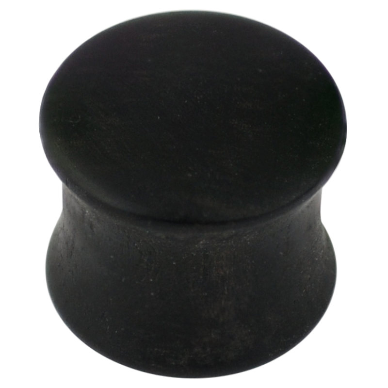 Gabon Ebony Convex Plug Orecchio
