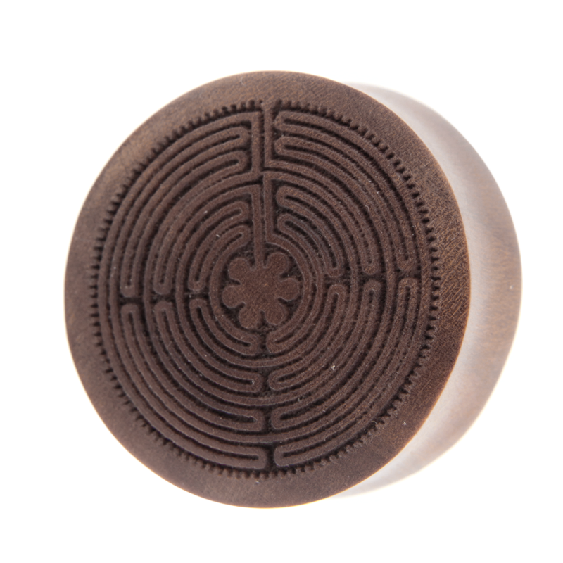 Laser Cut Mayan Plug (price for pair) Orecchio