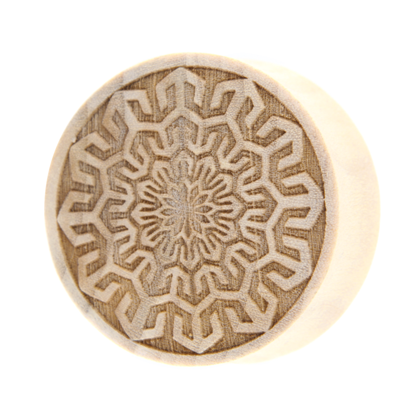 Laser Cut Tribal Plug (price for pair) Orecchio