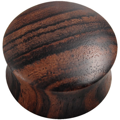 Solid Narra Wood Plug Orecchio