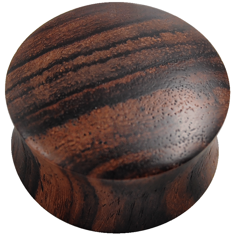Solid Narra Wood Plug Orecchio