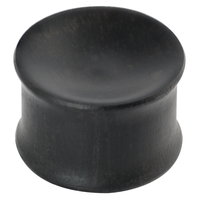 Gabon Ebony Concave Plug Orecchio