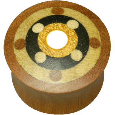 Synergy Wood Plug 05 Orecchio