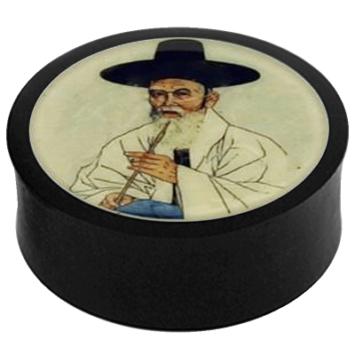 Japanese Ceramic Plugs Old Sage (Price for Pair) Orecchio