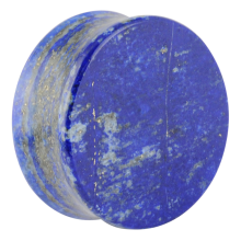 Lapis Lazuli Flat Ear Plug