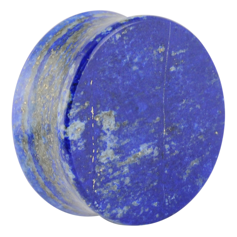 Lapis Lazuli Flat Ear Plug Orecchio