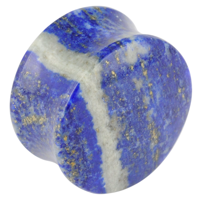 Lapis Lazuli Convex Ear Plug Orecchio