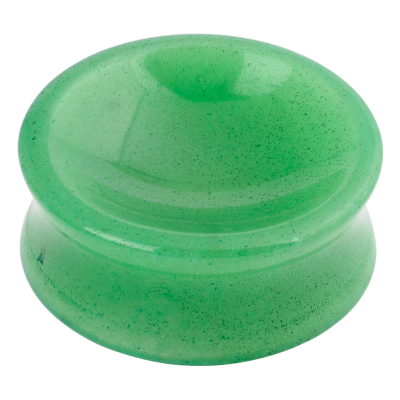 Natural Stone Double Concave Plug Aventurine (Price for Pair) Orecchio