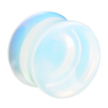 Natural Stone Double Concave Plug Opalite (Price for Pair)
