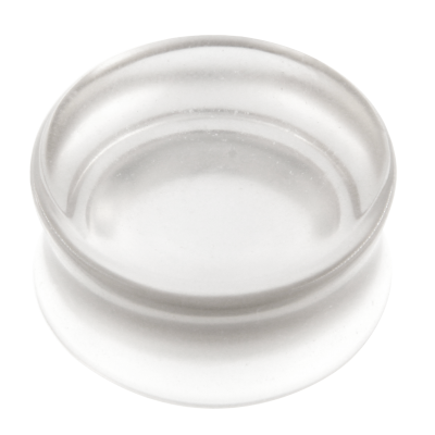 White Quartz Concave Ear Plug Orecchio