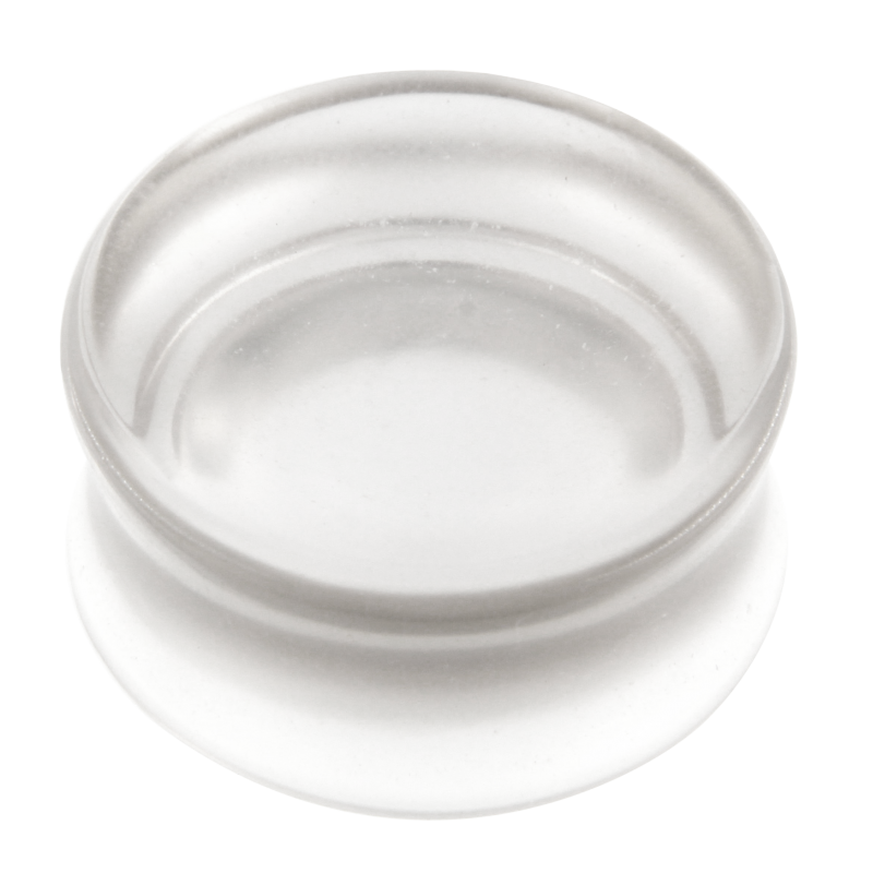 White Quartz Concave Ear Plug Orecchio