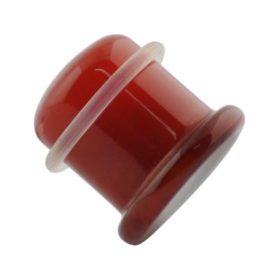 Single Flare Stone Plug Carnelian (Price for Pair) Orecchio