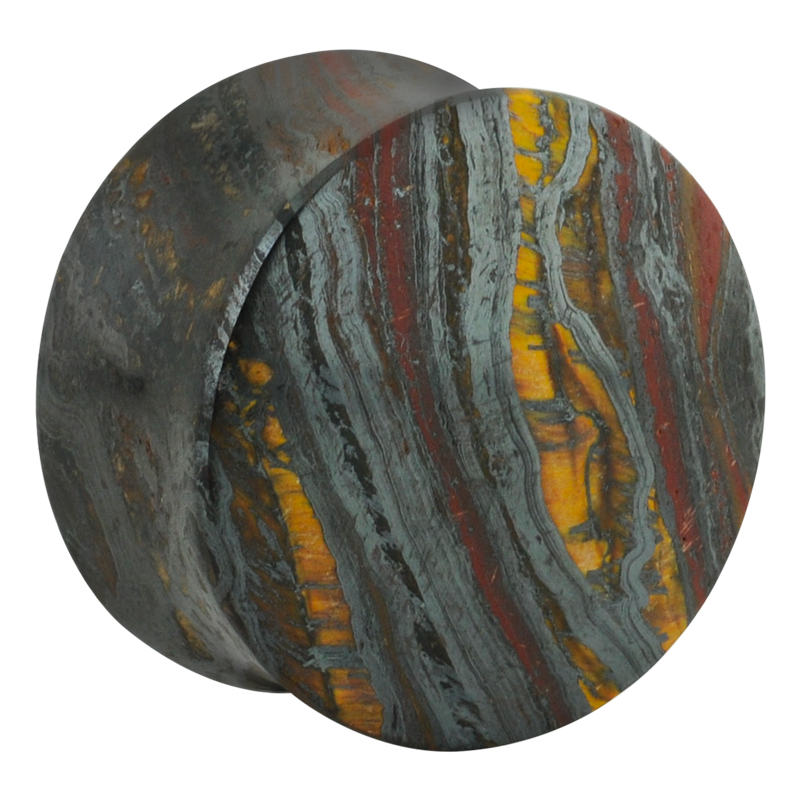 Tiger Iron Convex Ear Plug Orecchio