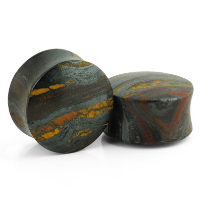 Tiger Iron Convex Ear Plug Orecchio
